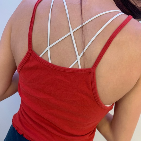 Red Tank top - Picture 2 of 2
